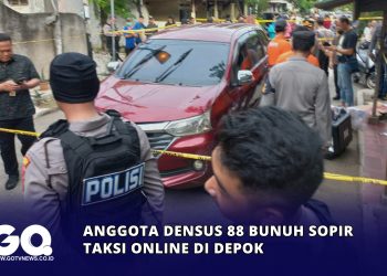 Anggota Densus 88 Bunuh Sopir Taksi Online di Depok