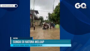 Ratusan Rumah Warga di Natuna Terendam Banjir