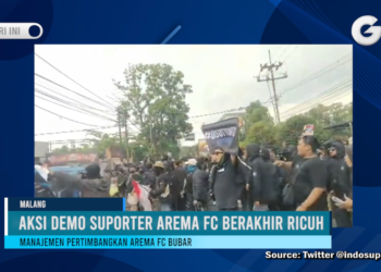 Aksi Demo Berakhir Ricuh, Manajemen Pertimbangkan Arema FC Bubar