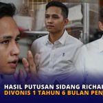 Hasil Putusan Sidang Richard Eliezer Divonis 1 Tahun 6 Bulan Penjara