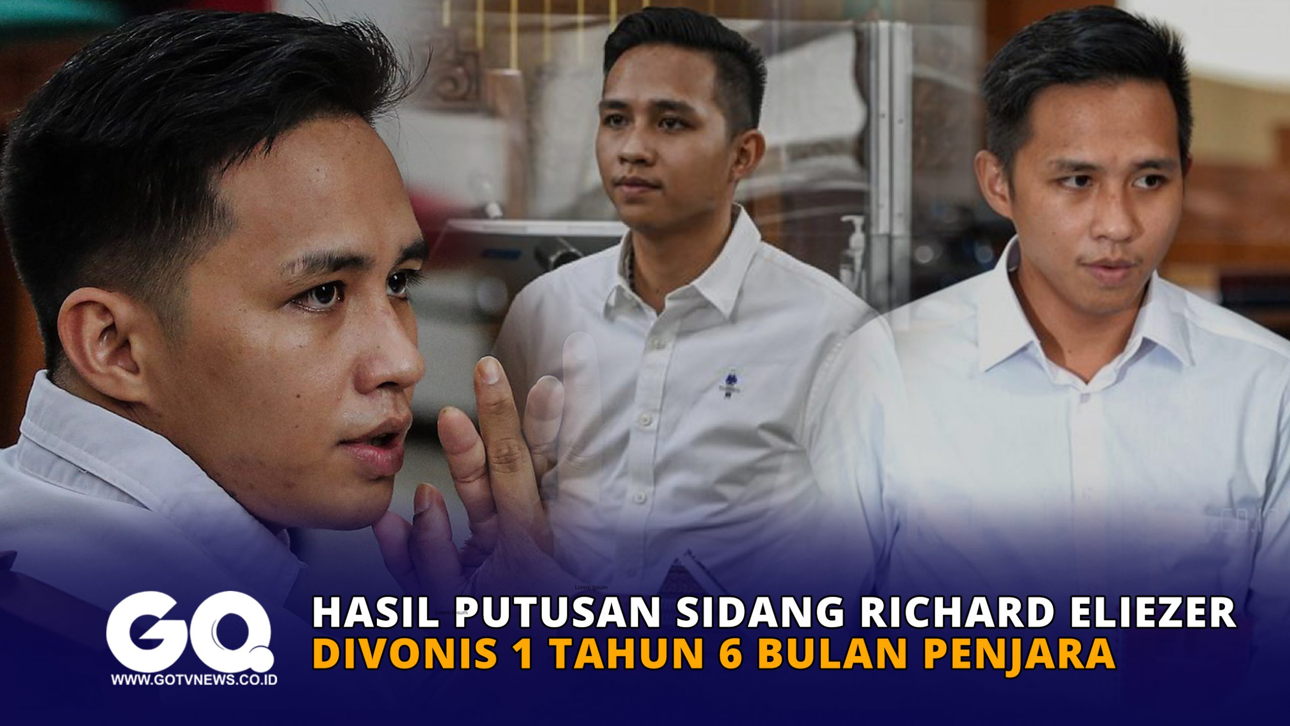 Hasil Putusan Sidang Richard Eliezer Divonis 1 Tahun 6 Bulan Penjara ...