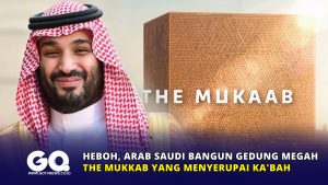 Heboh, Arab Saudi Bangun Gedung Megah The Mukkab yang Menyerupai Ka’bah