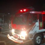 Rumah Makan Ayam Geprek Jalan Basuki Rahmat Tanjungpinang Terbakar