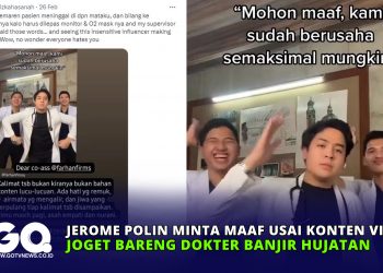 Jerome Polin Minta Maaf Usai Konten Video Joget Bareng Dokter Banjir Hujatan
