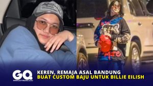 Keren, Remaja asal Bandung Buat Custom Baju untuk Billie Eilish