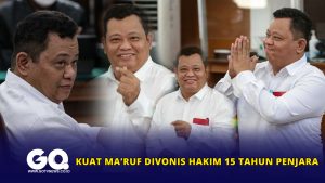 Kuat Maruf Divonis Hakim 15 Tahun Penjara