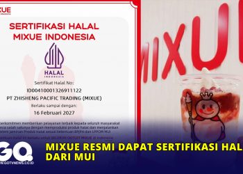 Mixue Resmi Dapat Sertifikasi Halal dari MUI