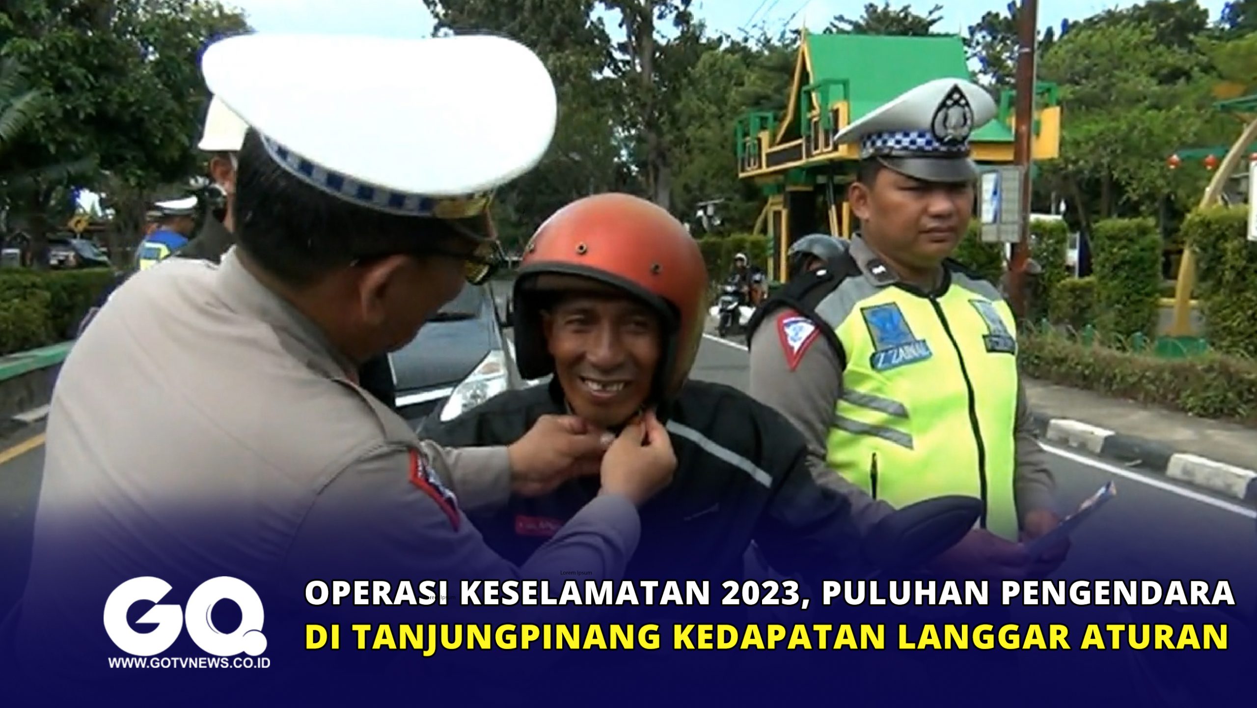 Operasi Keselamatan 2023, Puluhan Pengendara di Tanjungpinang Kedapatan Langgar Aturan