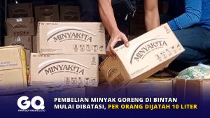 Pembelian Minyak Goreng di Bintan Mulai Dibatasi, per Orang Dijatah 10 Liter