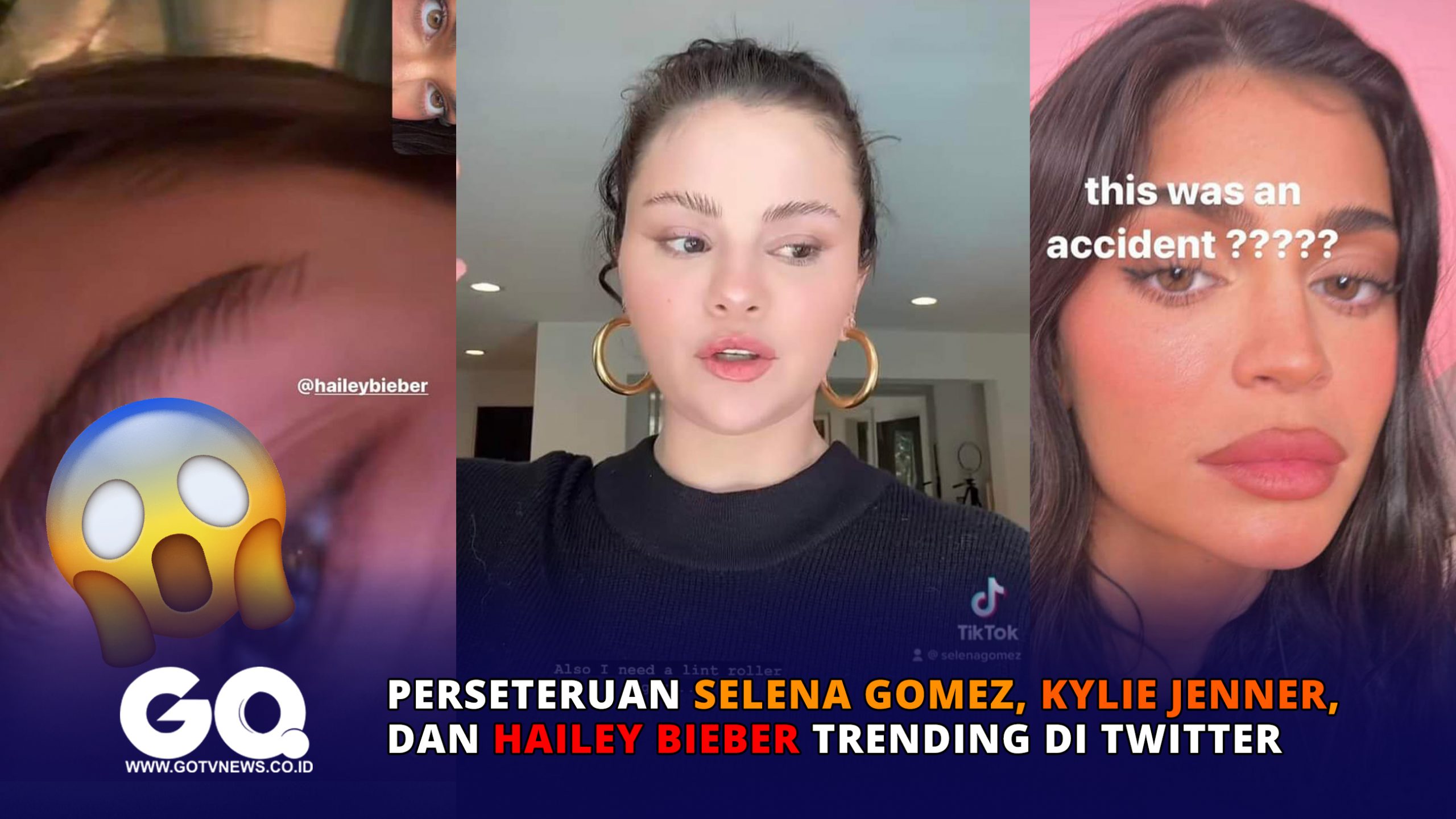 Perseteruan Selena Gomez, Kylie Jenner, dan Hailey Bieber Trending di Twitter