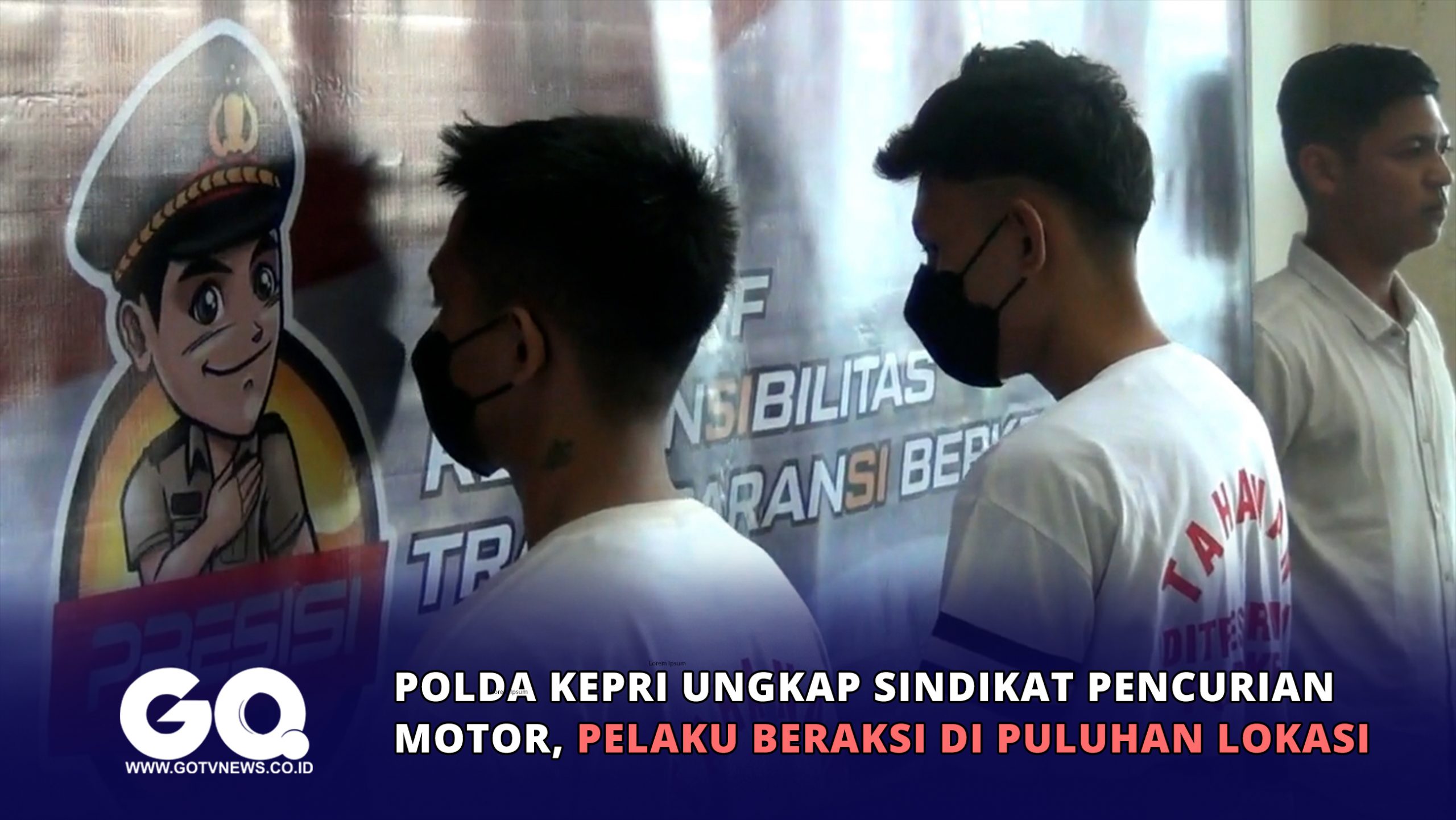 Polda Kepri Ungkap Sindikat Pencurian Motor, Pelaku Beraksi di Puluhan Lokasi