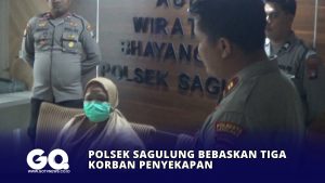 Polsek Sagulung Bebaskan Tiga Korban Penyekapan