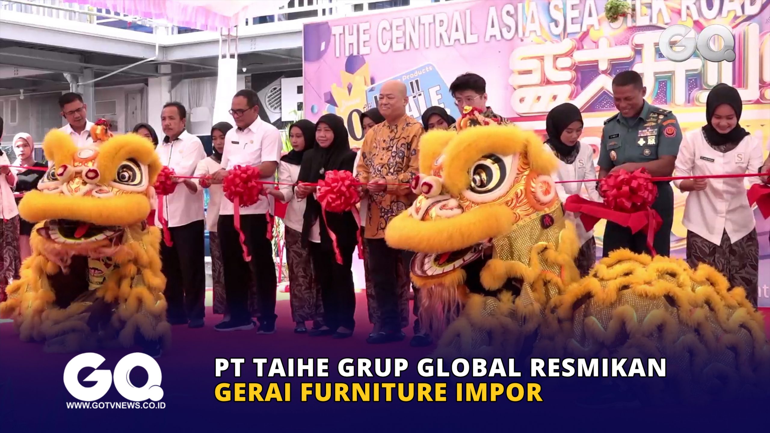 PT Taihe Grup Global Resmikan Gerai Furniture Impor