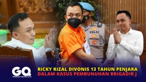Ricky Rizal Divonis 13 Tahun Penjara dalam Kasus Pembunuhan Brigadir J