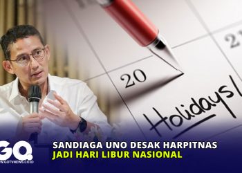 Sandiaga Uno Desak Harpitnas Jadi Hari Libur Nasional