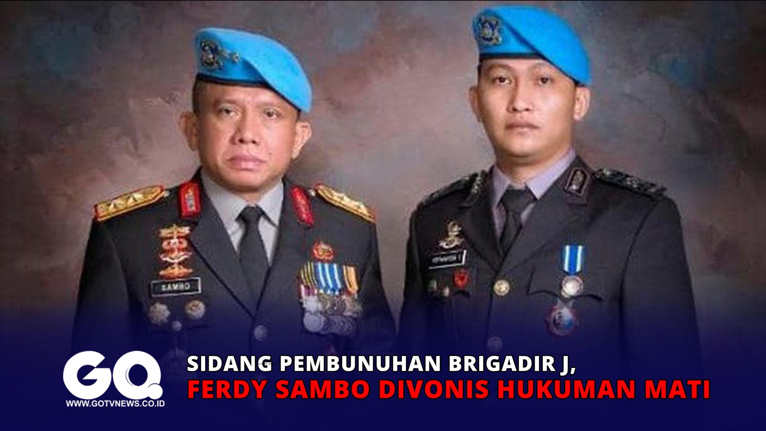 Sidang Pembunuhan Brigadir J, Ferdy Sambo Divonis Hukuman Mati