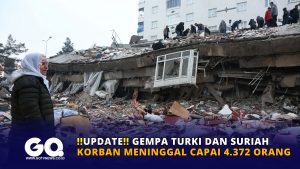 Update Gempa Turki dan Suriah, Korban Meninggal Capai 4.372 Orang