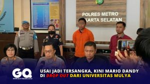 Usai Jadi Tersangka, Kini Mario Dandy di DO dari Universitas Prasetiya Mulya