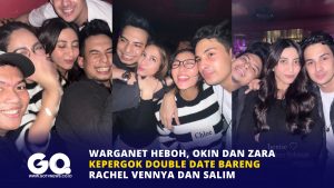 Warganet Heboh, Okin dan Zara Kepergok Double Date Bareng Rachel Vennya dan Salim