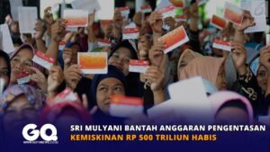 Sri Mulyani Bantah Anggaran Pengentasan Kemiskinan Rp 500 Triliun Habis