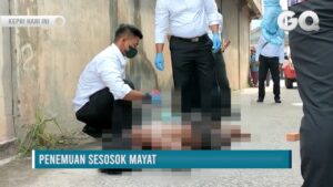 Warga Kelurahan Sungai Pasir Karimun Dihebohkan Penemuan Mayat Tanpa Identitas