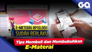 Tips Membeli dan Membubuhkan E-Materai