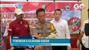 Warga Anambas Temukan 8 Kg Kokain di Dalam Hutan