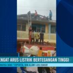 Seorang Warga Dabo Singkep Lingga Terpental Tersengat Arus Listrik, Tubuh Korban Alami Luka Bakar