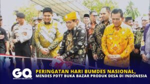 Peringatan Hari BUMDes Nasional, Mendes PDTT Buka Bazar Produk Desa di Indonesia