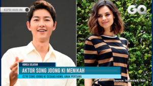 Aktor Song Joong Ki Resmi Nikahi Katy Louise Sauders
