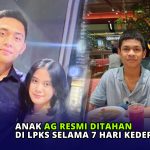 Anak AG Resmi Ditahan di LPKS Selama 7 Hari Kedepan