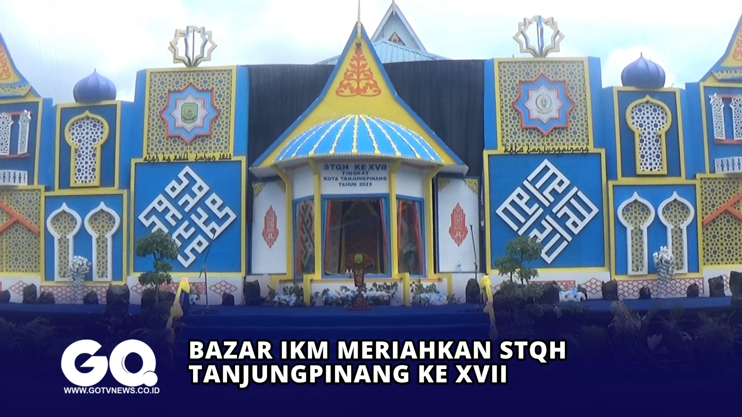 Bazar IKM Meriahkan STQH Tanjungpinang ke XVII