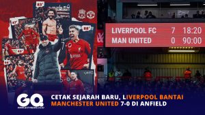 Cetak Sejarah Baru, Liverpool Bantai Manchester United 7-0 di Anfield