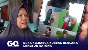 Duka Keluarga Korban Bencana Longsor Natuna