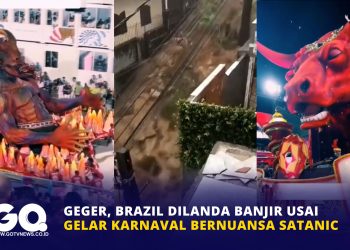 Geger, Brazil Dilanda Banjir usai Gelar Karnaval Bernuansa Satanic