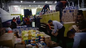 Bantuan 8 Ton Logistik untuk Korban Longsor Serasan Natuna Dikirim