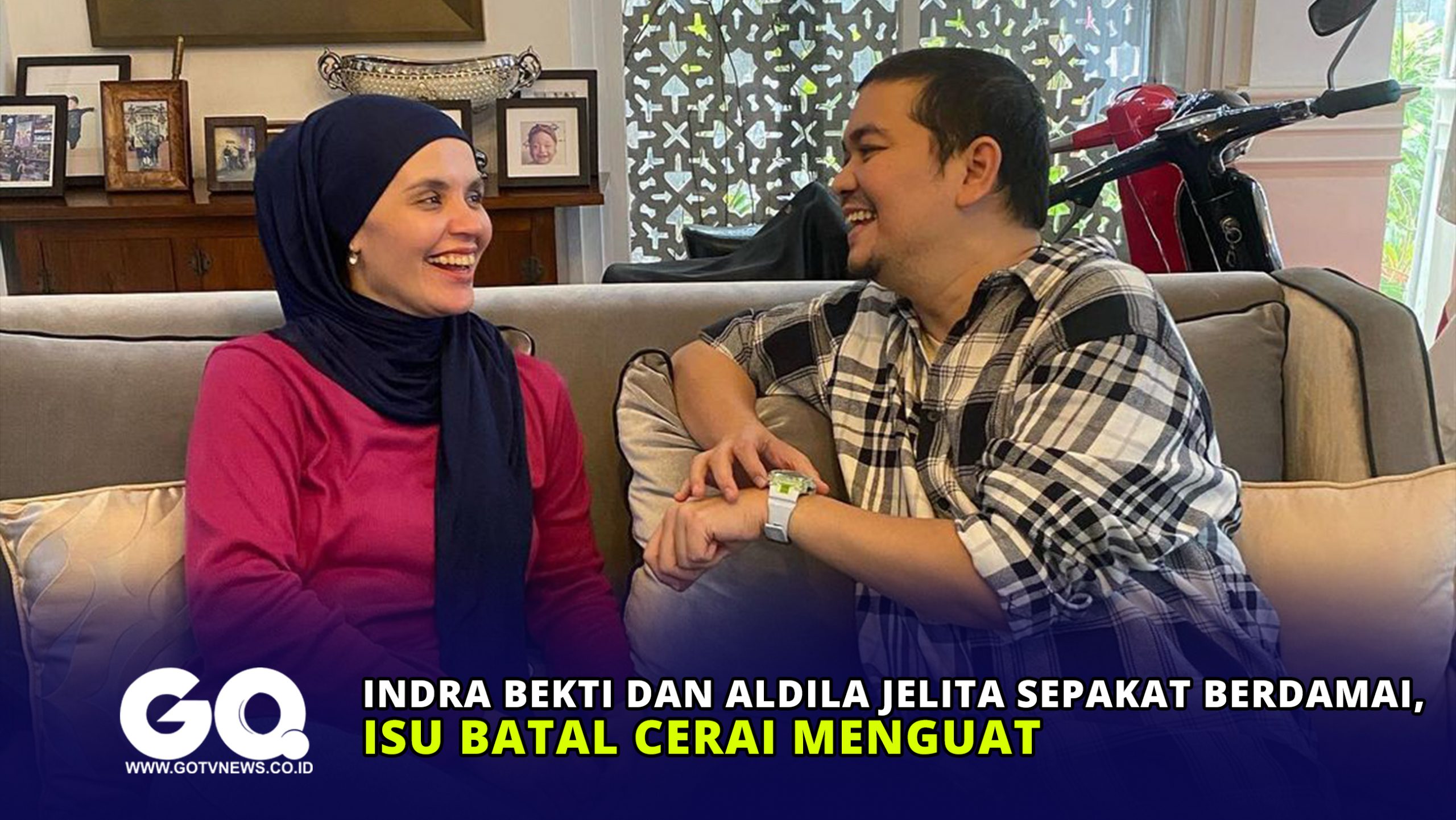 Indra Bekti dan Aldila Jelita Sepakat Berdamai, Isu Batal Cerai Menguat