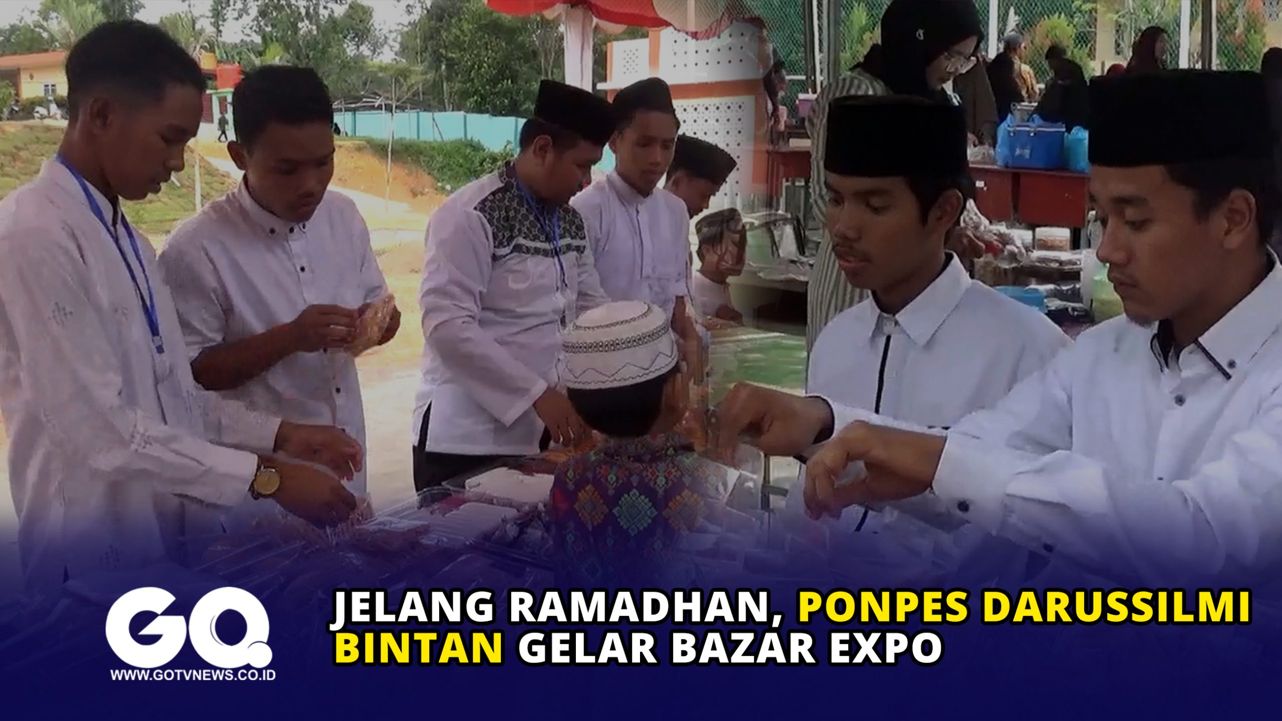 Jelang Ramadhan, Ponpes Darussilmi Bintan Gelar Bazar Expo