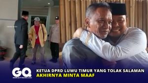 Ketua DPRD Luwu Timur yang Tolak Salaman Akhirnya Minta Maaf