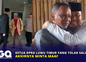 Ketua DPRD Luwu Timur yang Tolak Salaman Akhirnya Minta Maaf