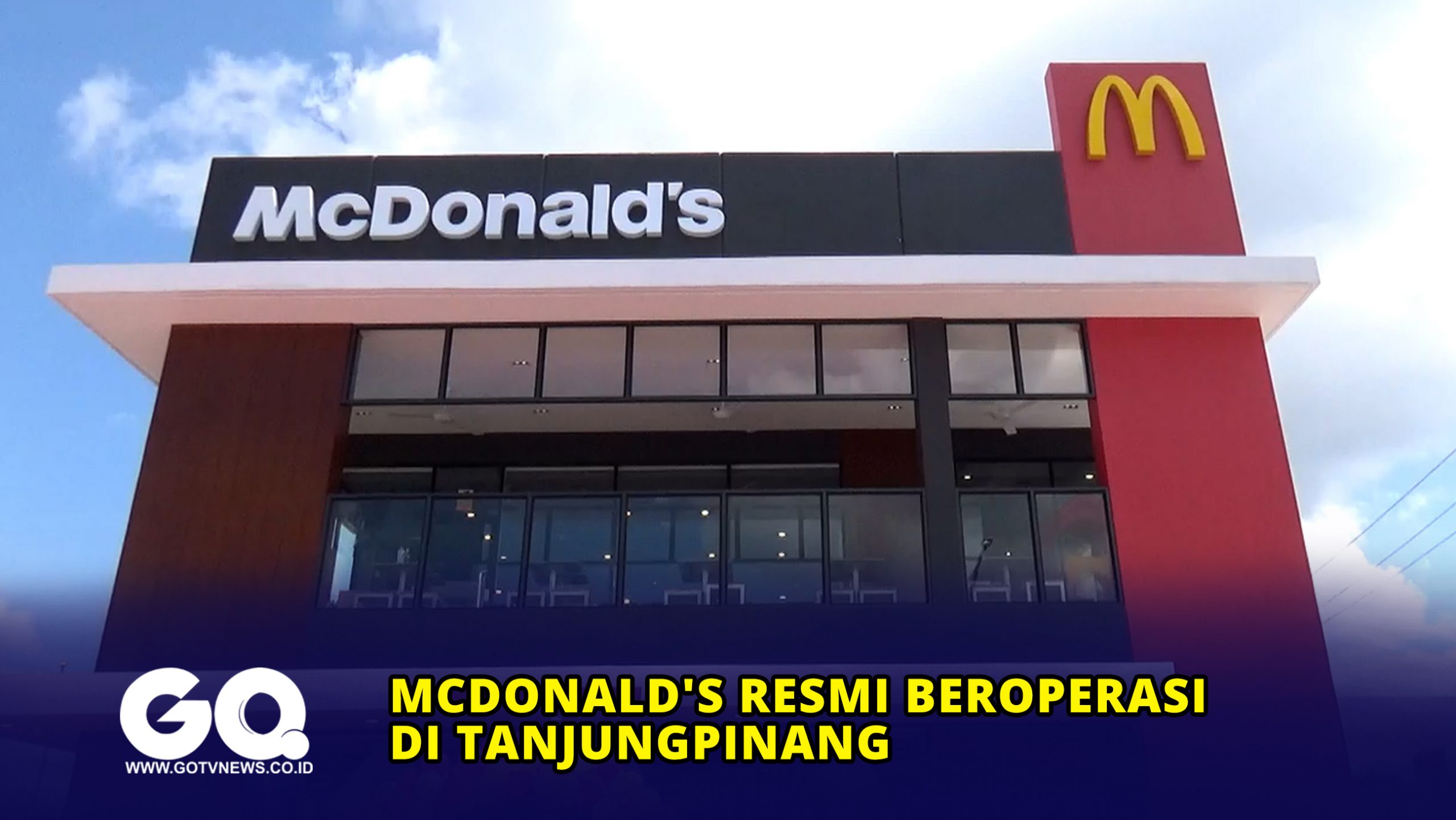 McDonald's Resmi Beroperasi di Tanjungpinang
