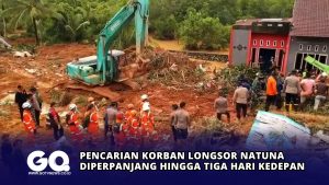 Pencarian Korban Longsor Natuna Diperpanjang hingga Tiga Hari Kedepan