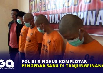 Polisi Ringkus Komplotan Pengedar Sabu di Tanjungpinang