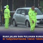 Ruas Jalan dan Puluhan Rumah Warga di Tanjungpinang Timur Terendam Banjir