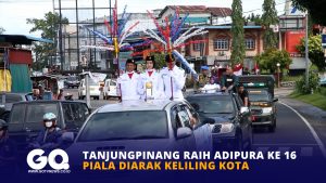 Tanjungpinang Raih Adipura ke 16, Piala Diarak Keliling Kota