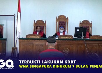 Terbukti Lakukan KDRT, WNA Singapura Dihukum 7 Bulan Penjara.