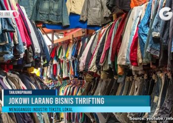 Jokowi Larang Bisnis Thrifting, Ganggu Industri Tekstil Lokal
