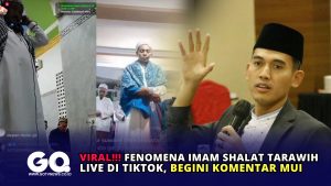 Viral, Fenomena Imam Shalat Tarawih Live di TikTok, Begini Komentar MUI