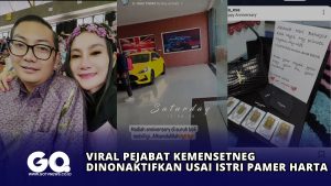 Viral Pejabat Kemensetneg Dinonaktifkan Usai Istri Pamer Harta