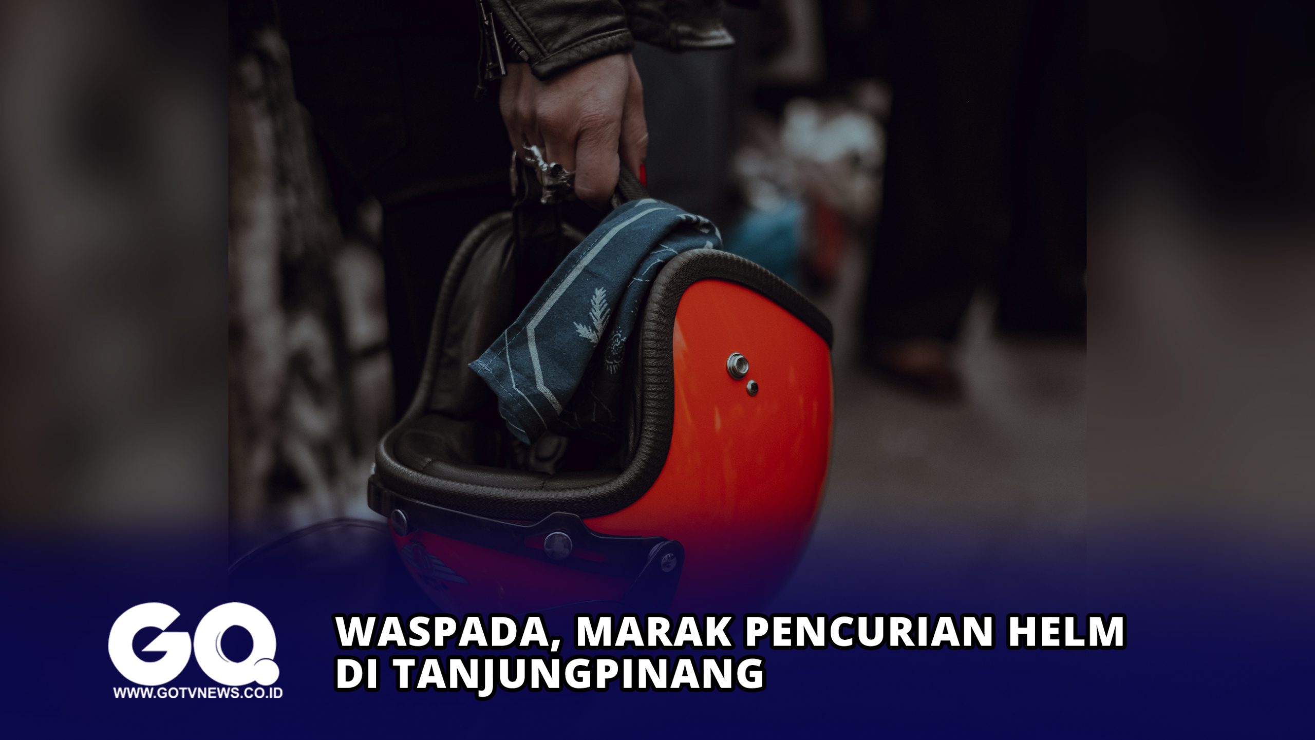Waspada, Marak Pencurian Helm di Tanjungpinang
